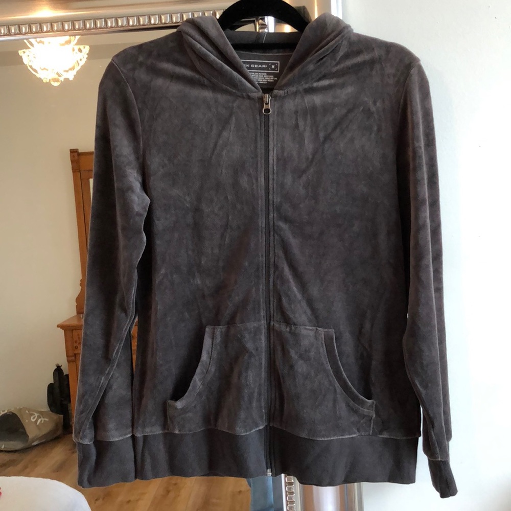 Velour Sweatshirt